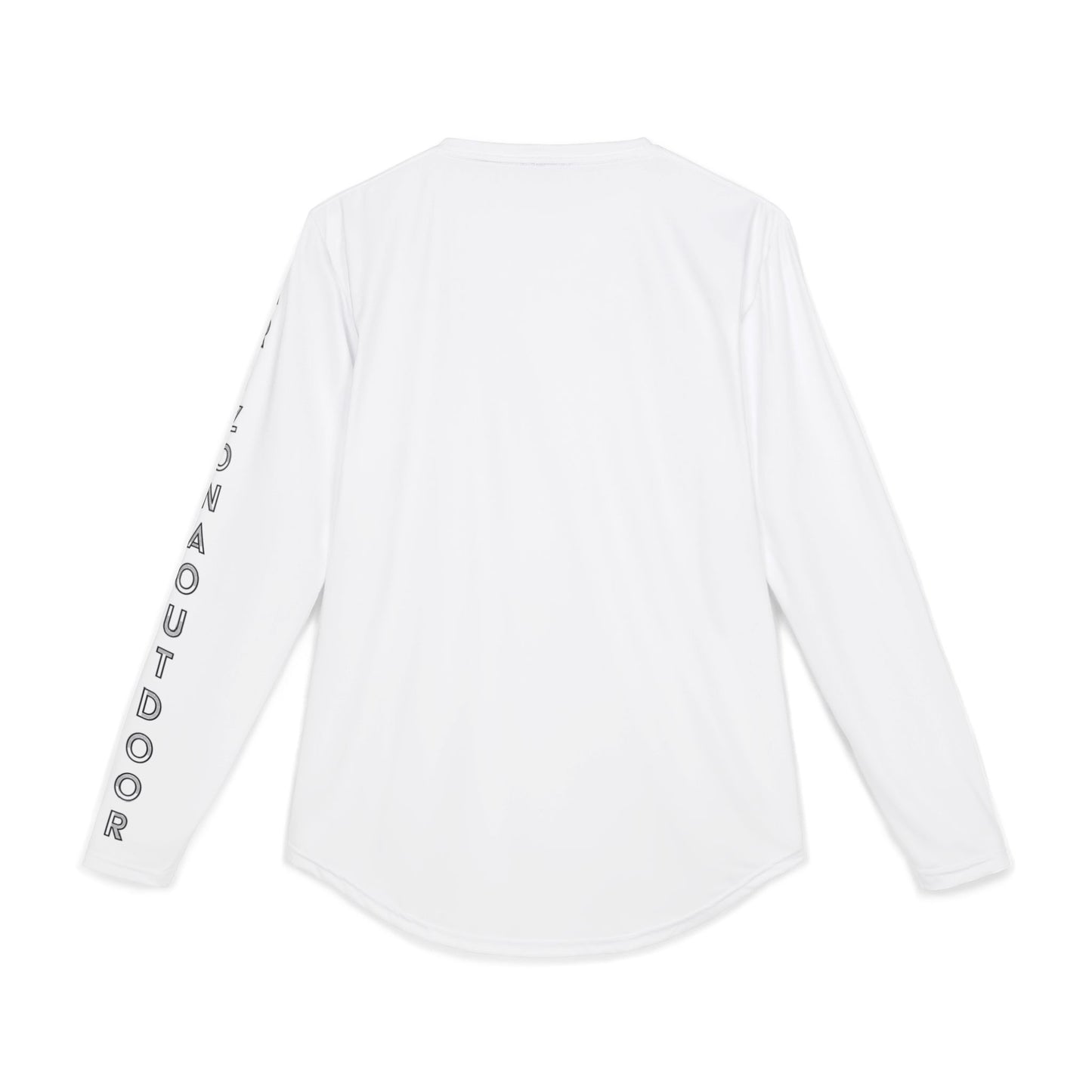 AZO UV Protection Long Sleeve Shirt | White w Black AZ State Logo