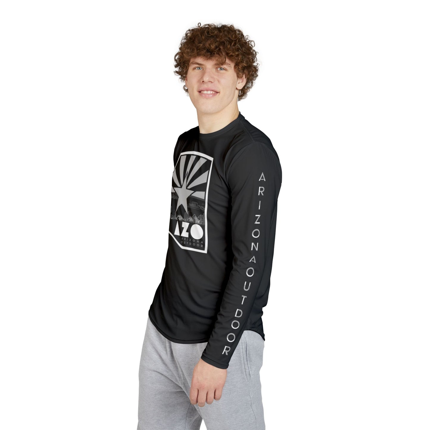 AZO Lightweight UV Protection Long Sleeve Shirt | AZ State Star Logo