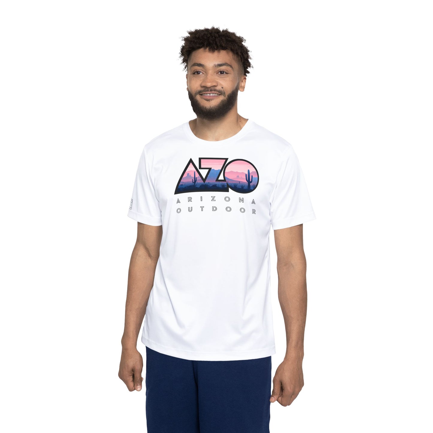 Lightweight Quick Dry Athletic T-Shirt - AZO Retro Pink