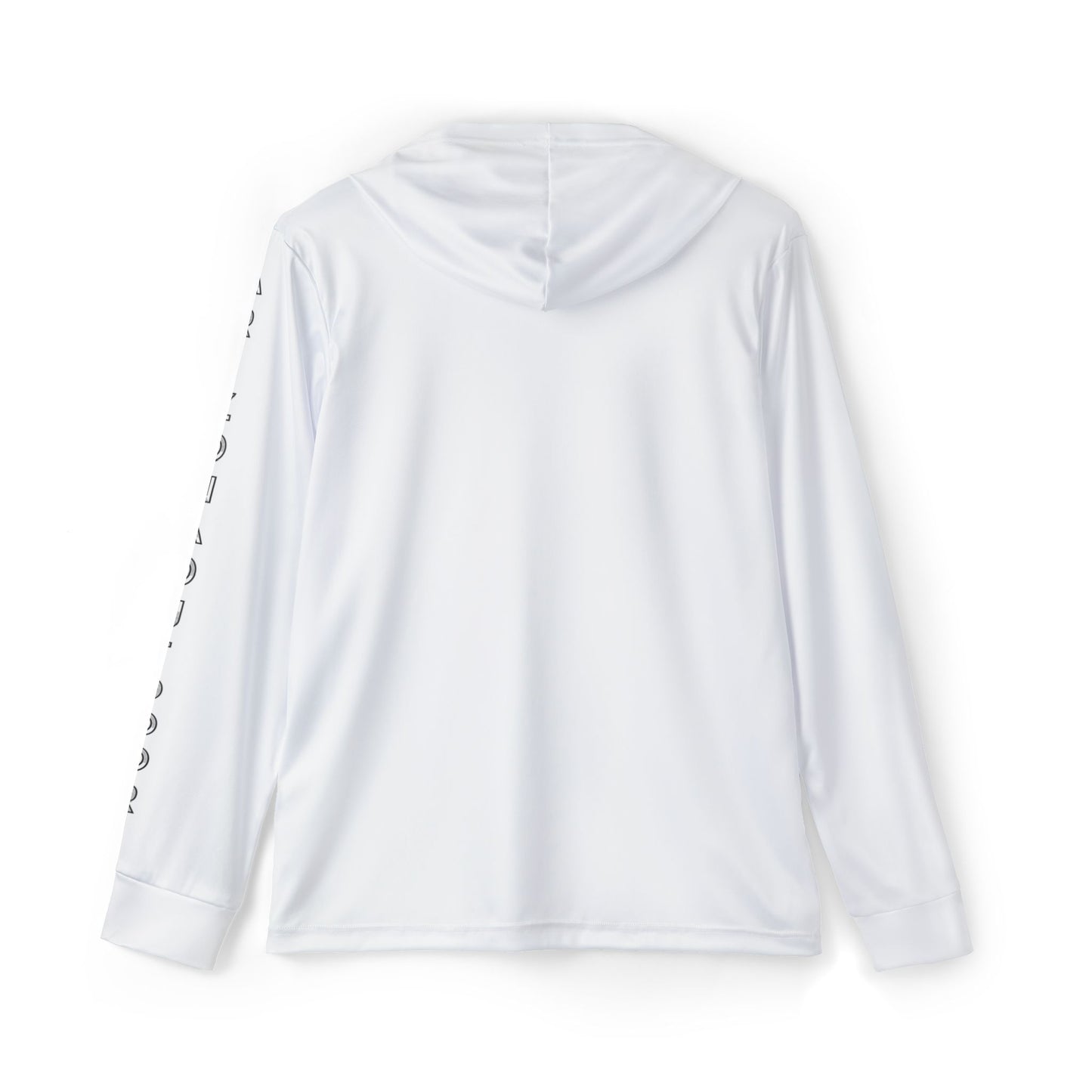 Quick Dry AZ State Pride Sun Hoodie | Black on White