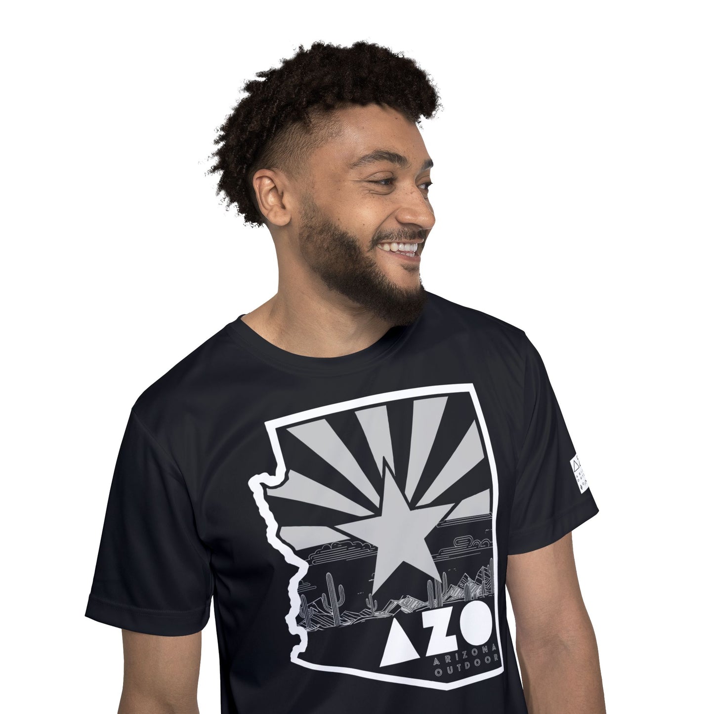 AZO State Pride Classic Lightweight Quick-Dry T-Shirt