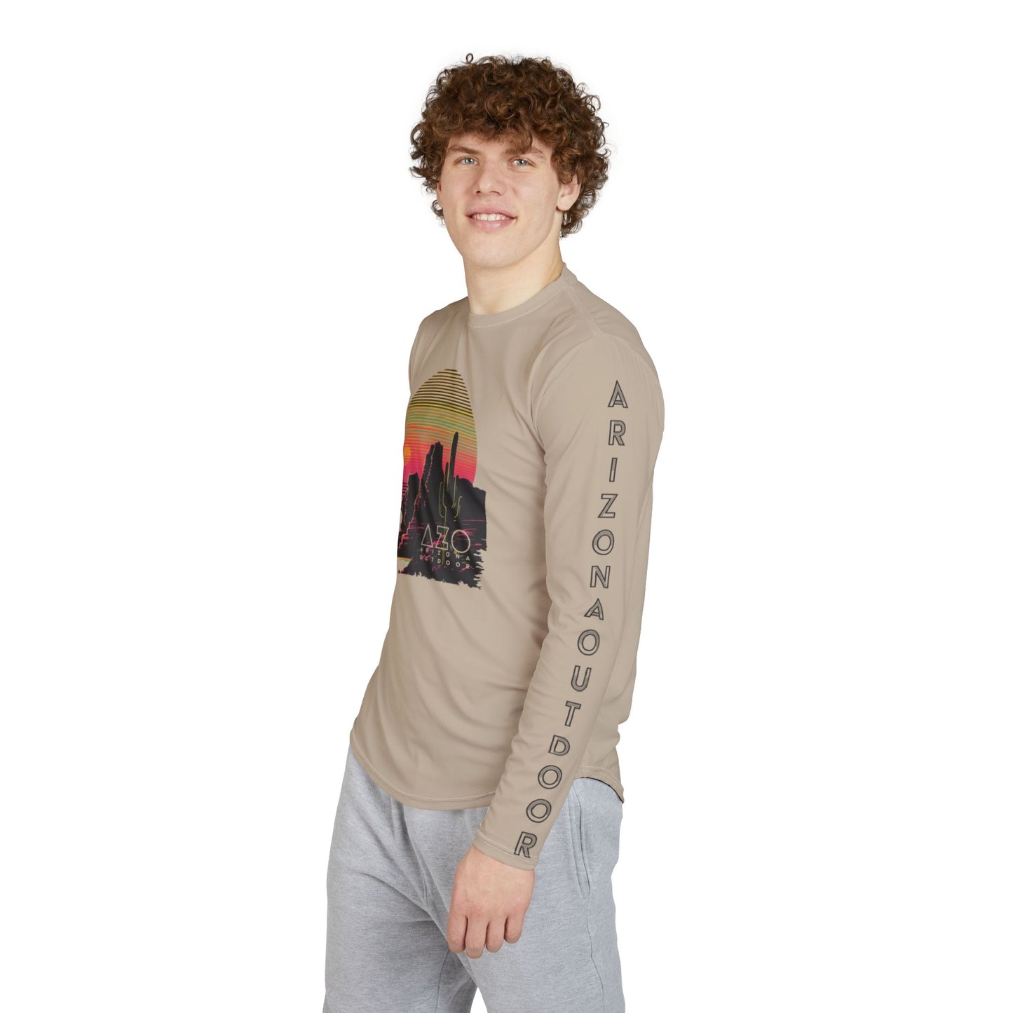 AZO UV Protection Long Sleeve Shirt | Desert Sunset in the 80's