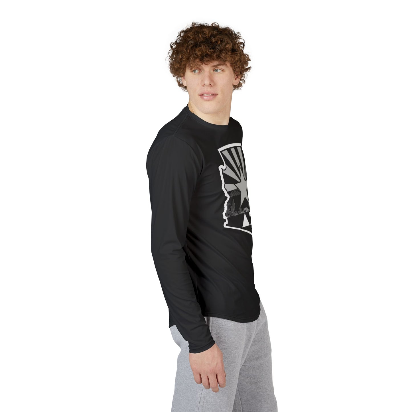 AZO Lightweight UV Protection Long Sleeve Shirt | AZ State Star Logo
