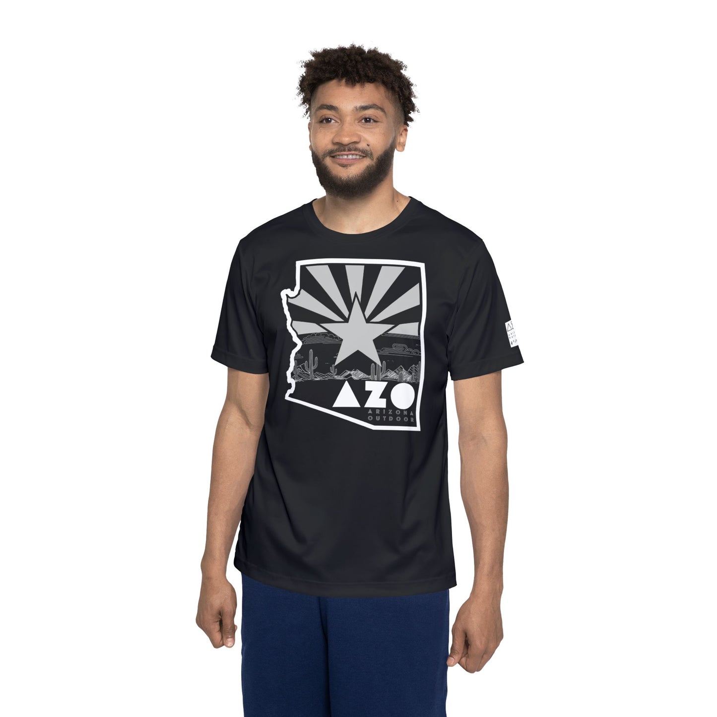 AZO State Pride Classic Lightweight Quick-Dry T-Shirt