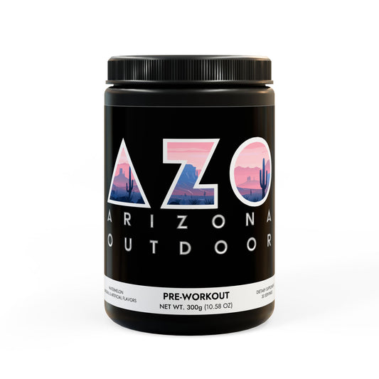 AZO Pre-Workout Supplement, Watermelon (300g, 10.58oz)