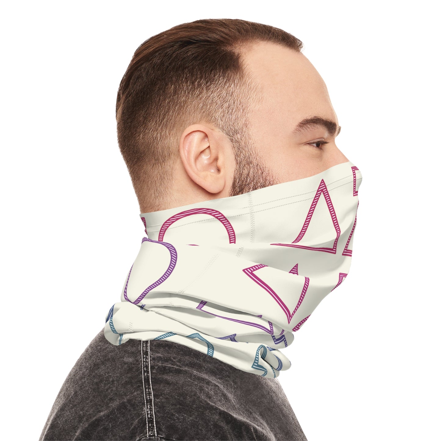 AZO Ecru Lightweight UP 50+ Neck Gaiter