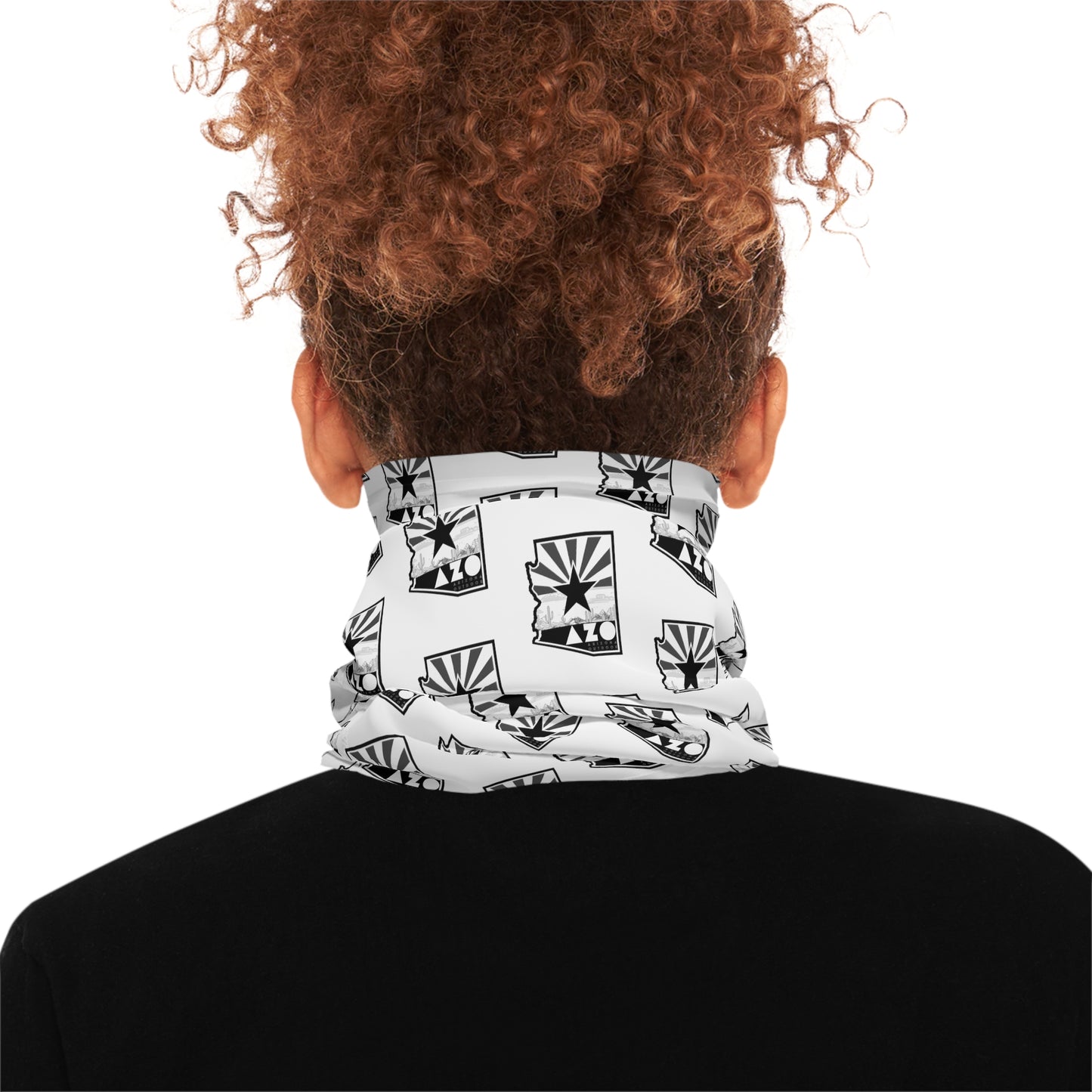 AZO State Logo Pattern Lightweight Neck Gaiter