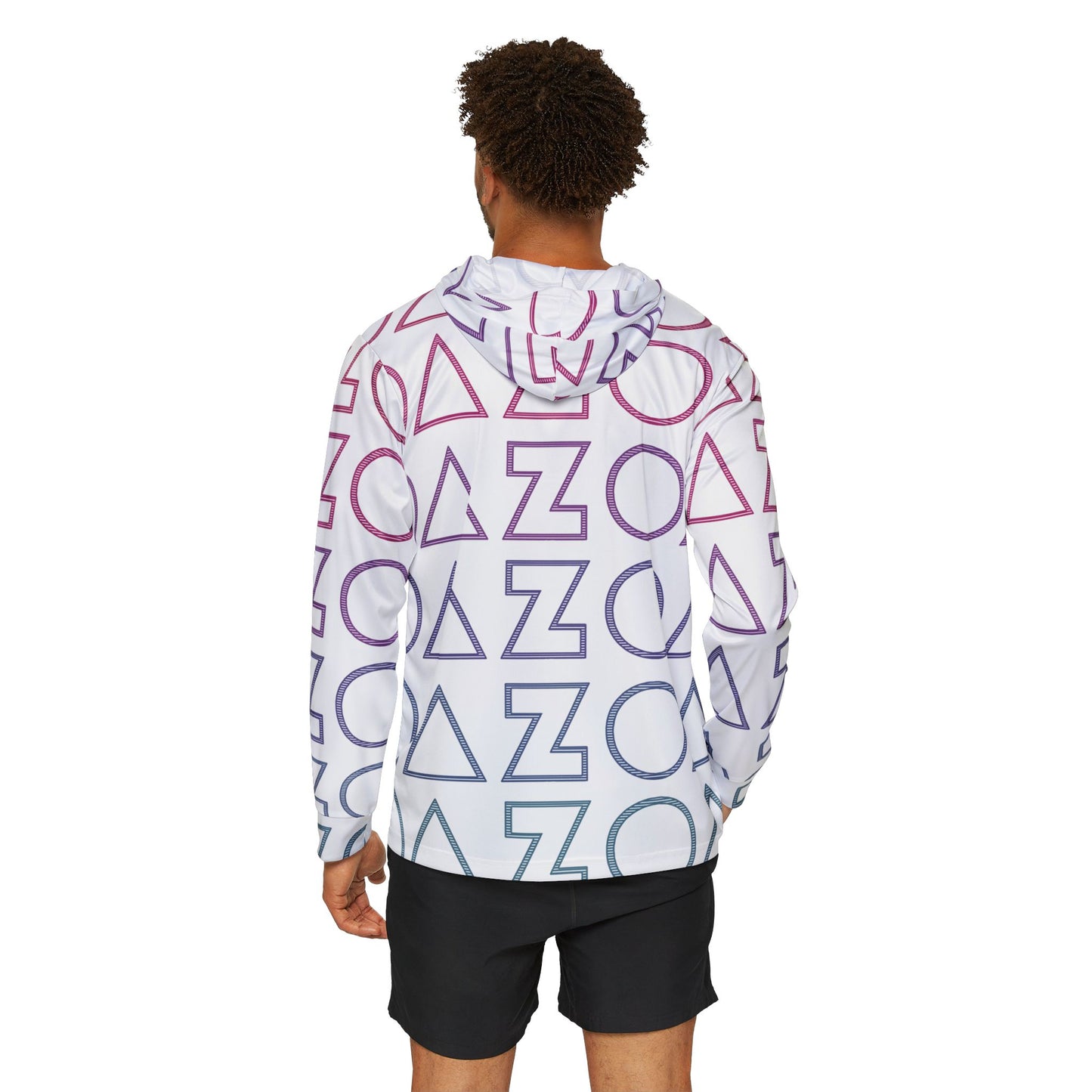 AZO Pattern UPF 50+ Lightweight Hot Weather Sun Hoodie