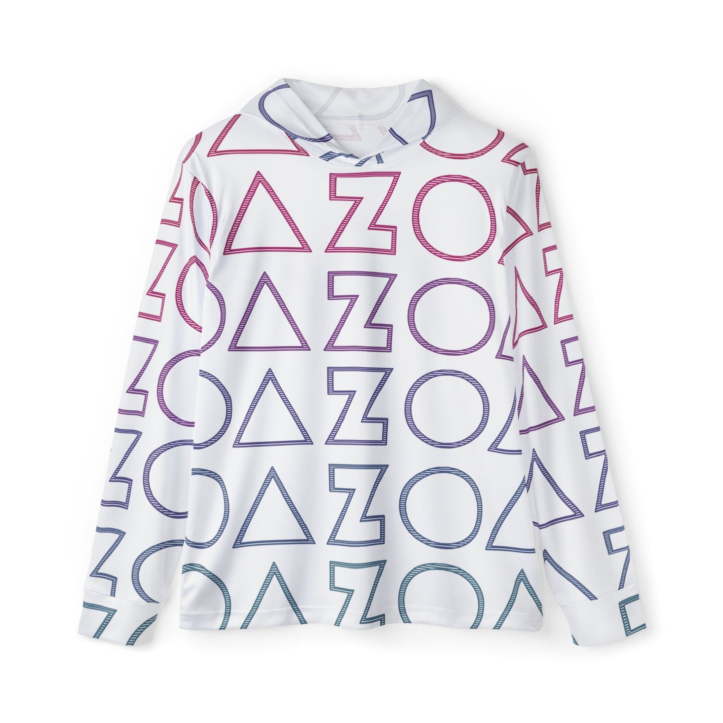 AZO Pattern UPF 50+ Lightweight Hot Weather Sun Hoodie