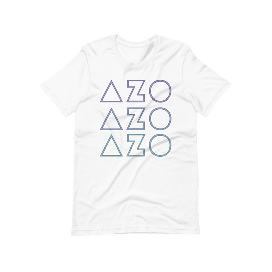 100% Recycled UPF 10 Active Quick Dry AZO Retro T-shirt