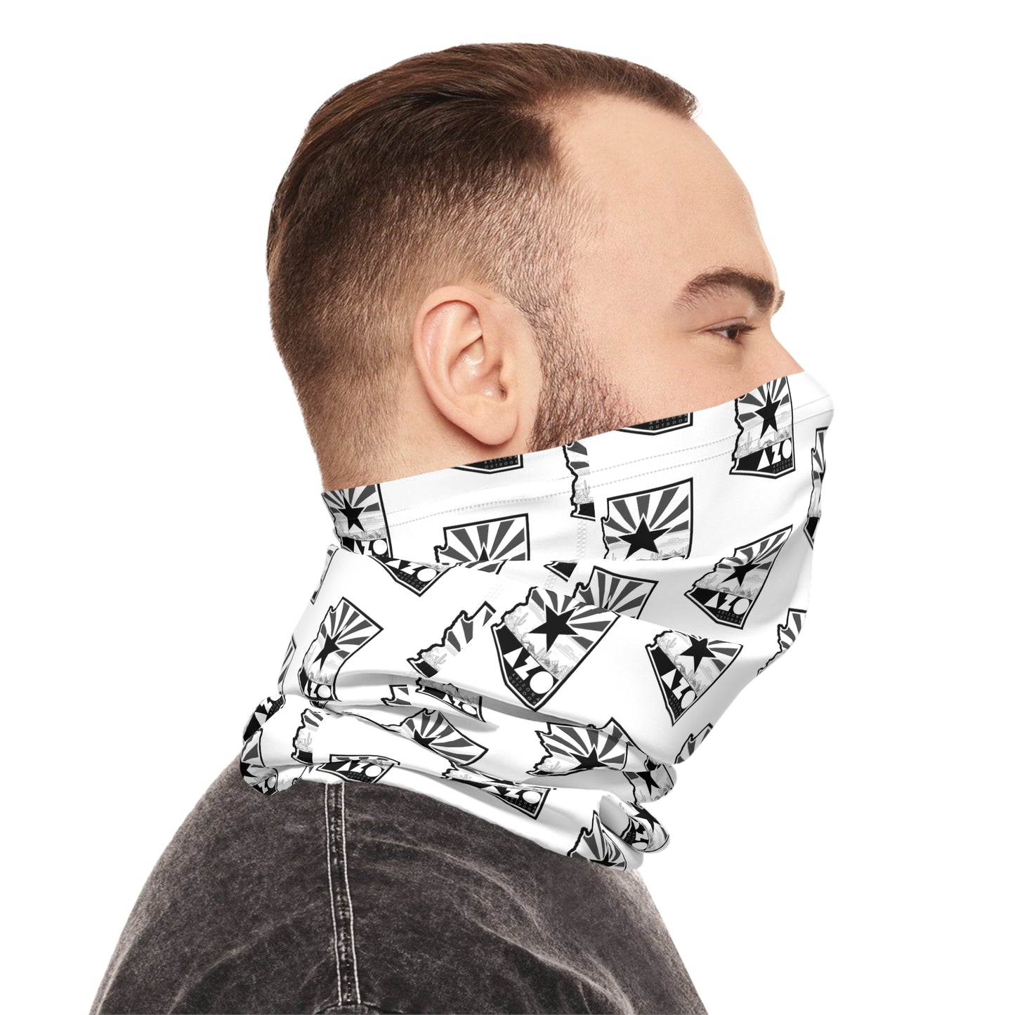 AZO State Logo Pattern Lightweight Neck Gaiter