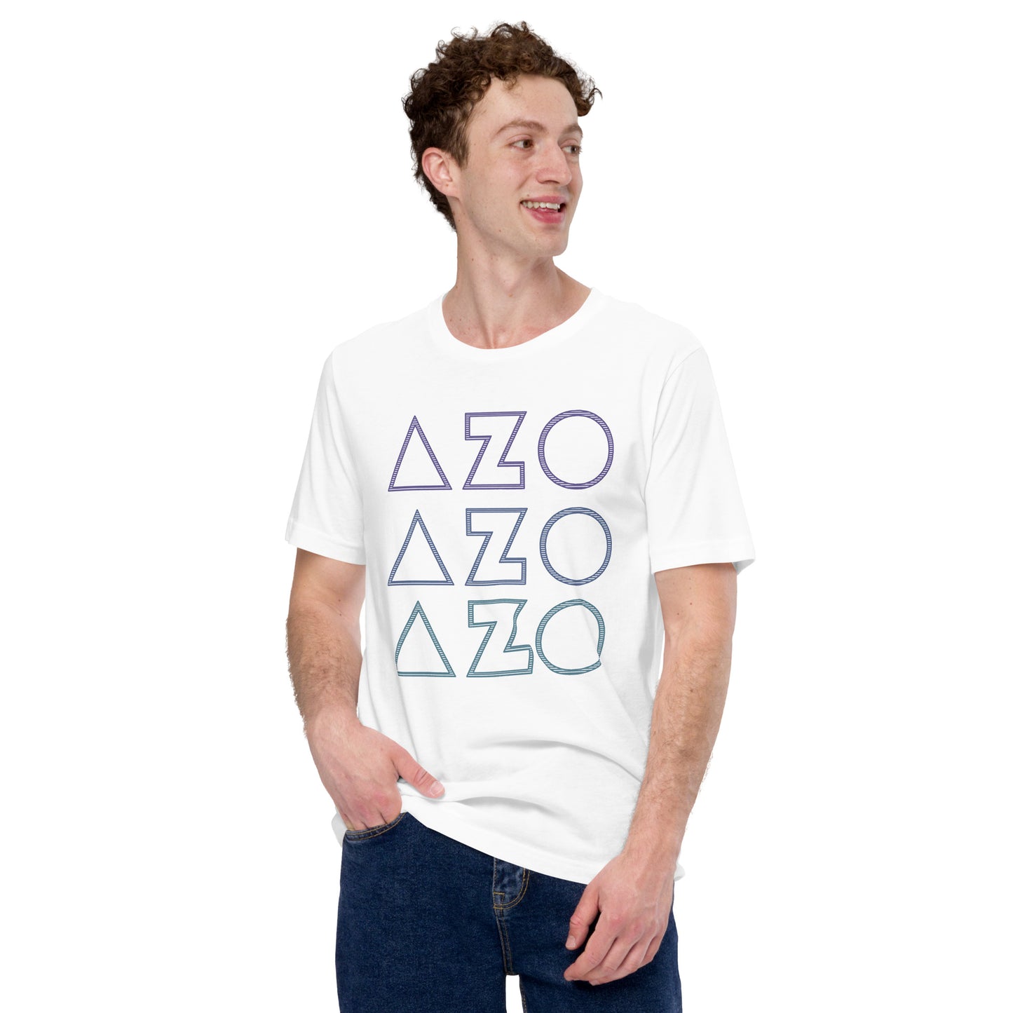 100% Recycled UPF 10 Active Quick Dry AZO Retro T-shirt